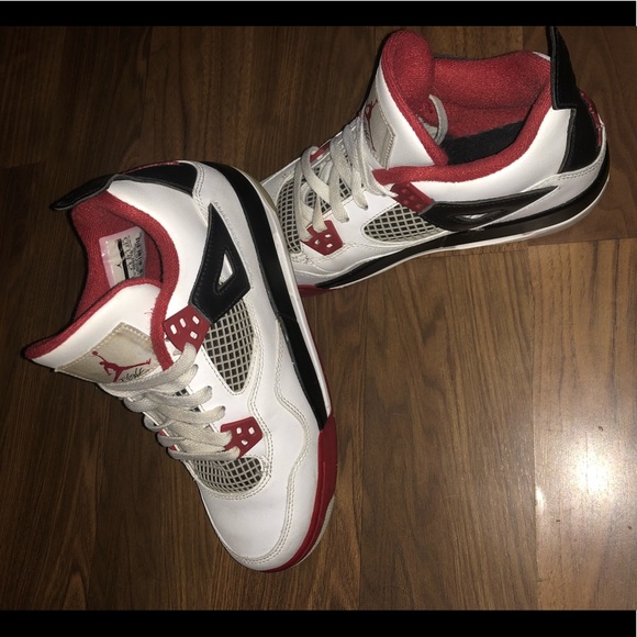 Retro Jordan 4s - “Fire Red” - Picture 3 of 3